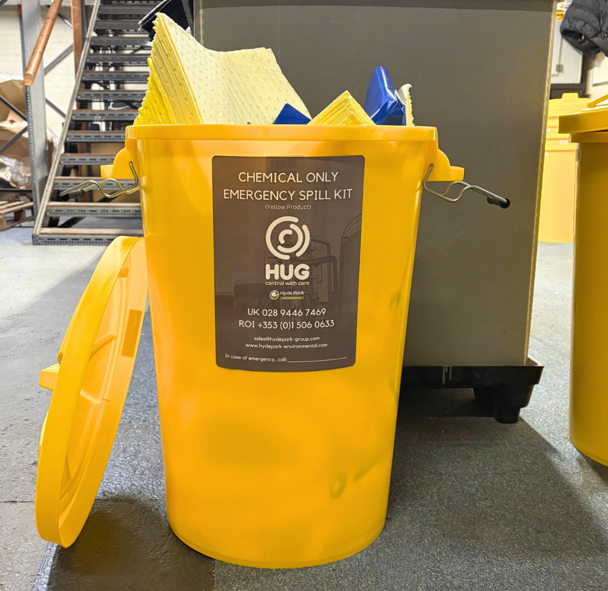 90 Litre Chemical Emergency Spill Kit