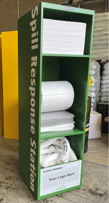 Absorbent Floor Standing Station
